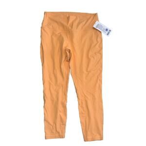 NWT Lululemon Ribbed Align High Rise Pant 25" Mango Dream Size 14